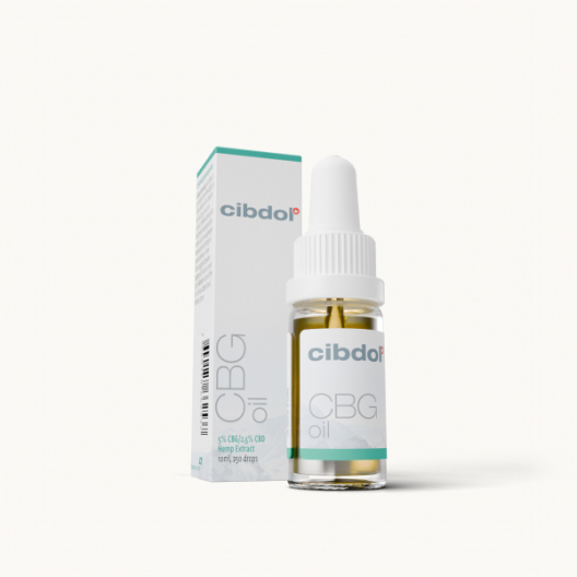 5 % CBG- ja 2,5 % CBD-öljy